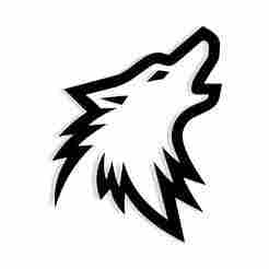 kite shaped like a wolf howling 2 - 2D/3D Wall Art STL+SVG For CNC Router, Plasma, Waterjet, Laser & 3D Printer
