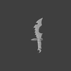 Knight Killer Dagger Solo Leveling 3D Model – Perfect for Cosplay & Display