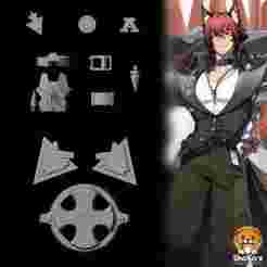Komano Manato - Accesories - Zenless Zone Zero Cosplay Prop