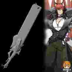 Komano Manato - Sword - Zenless Zone Zero Cosplay Prop