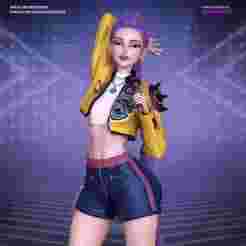 Kpop Demon Hunter Rumi Figure (Classic Outfit)