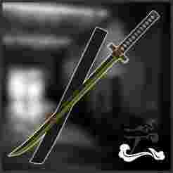 Kurokumo's katana/sword & sheath | Limbus Company