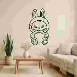 Labubu - Wall Art Multicolor