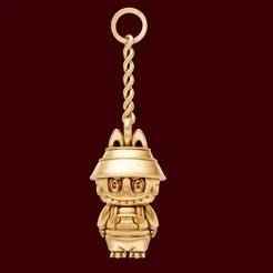 Labubu Key Holder