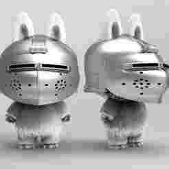 LABUBU MEDIEVAL HELMET V3