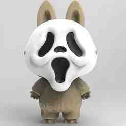 LABUBU SCREAM MASK