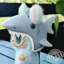 Labubu Shark hat