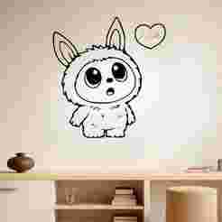 Labubu3 - Wall Art Multicolor