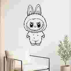 Labubu7 - Wall Art Onecolor