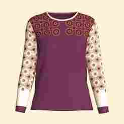 Ladies Long Sleeve Tshirt   | Marvelous / Clo3d / obj / fbx