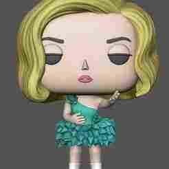 Lady gaga green crystal dress