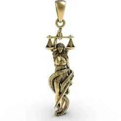 Lady Justice Pendant
