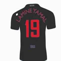 Lamine Yamal soccer shirt keychain