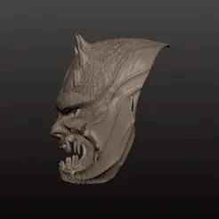 Large Demon Oni Mask