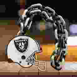 Las Vegas Raiders NFL Helmet Chain