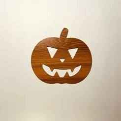 Laser Cut Halloween Unfinished Wooden Pumpkin Craft
