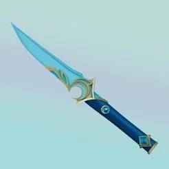 Lauma  knife Genshin Impact