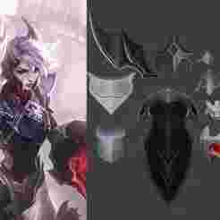 League of Legends - T1 Vi Accessory Cosplay Prop - STL 3D Print File