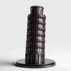 Leaning Tower of Pisa 3D Print Decorative Showpiece