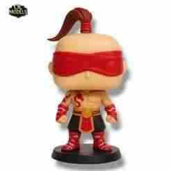 Lee Sin Chibi Figure League of Legends 3D Model