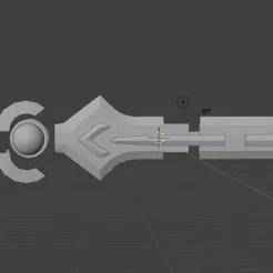 Legendary Sword - 3d printing