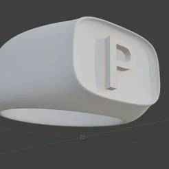 Letter "P" Signet Ring