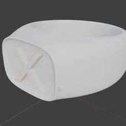 Letter "X" Signet Ring