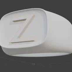 Letter "Z" Signet Ring