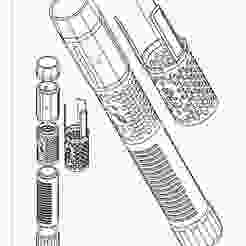 LGT Lightsaber Hilt - **Xenopixel** OR Base-lit Compatible