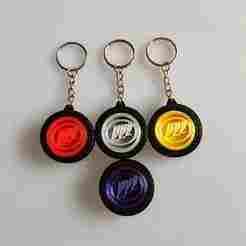 Lifan Gyroscope Tire Keychain – Rotating Logo