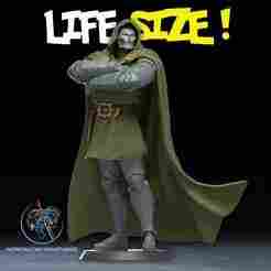Life Size Dr Doom 3D Printer STL File