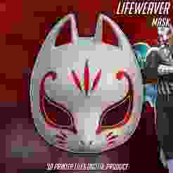 Lifeweaver X Fox Phantom Thieves Cosplay Mask OverWatch 2 Persona
