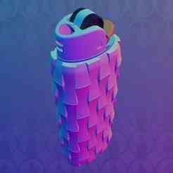 LIGHTER SLEEVE - CONCRETE BLOCK