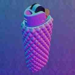 LIGHTER SLEEVE - LEATHER PADDED