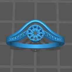 Lightweight women ring 3D Model - No.4