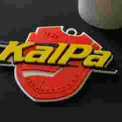 Liiga KalPa keychain badge color printable and renderable