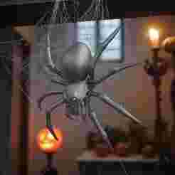 🔥 Limited Time 70% Off - Halloween Spider STL | 3D Printable Creepy Decoration