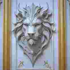 Lion Head Wall Sculpture STL – Regal 3D Printable Home Decor