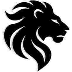 lion's head with a mane made of flames 1 - 2D/3D Wall Art STL+SVG For CNC Router, Plasma, Waterjet, Laser & 3D Printer