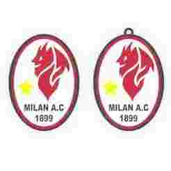 logo milan + KEYCHAIN