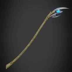 Loki Chitauri Scepter Full Height for Cosplay