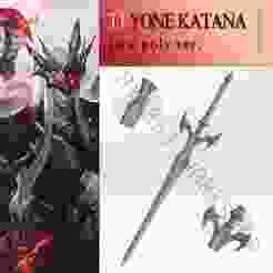 [LOL WORLD 2024] T1 Yone: Normal Katana Low Poly