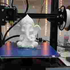 Lord Ganesha | Hindu Elephant God | Detailed 3D Printable Statue