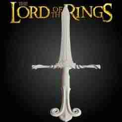 LORD OF THE RINGS - SWORD OF WESTERNESS 1/1 Scale