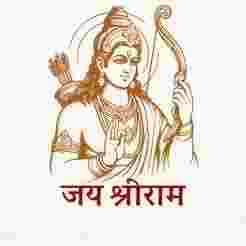 Lord Ram 3D Model | Wall Mountable Devotional STL | Flat Back for Easy Printing