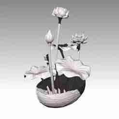 lotus vase