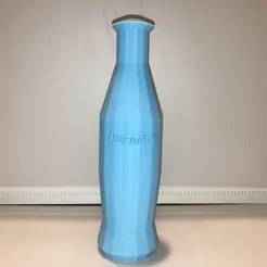 low poly Nuka cola quantum bottle