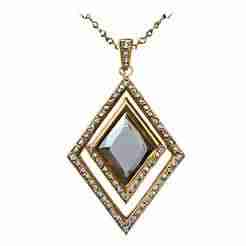 Luxurious Diamond Drop Necklace