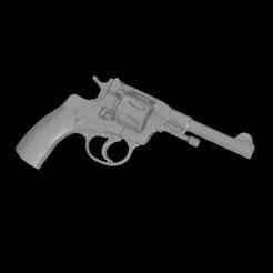 M1895 Nagant Russian Revolver Minifigure Accessory or Cosplay Prop