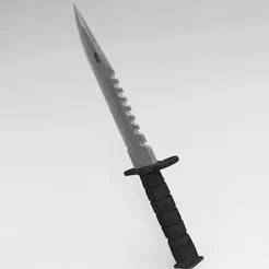 M9 bayonet knife Counter Strike CS2